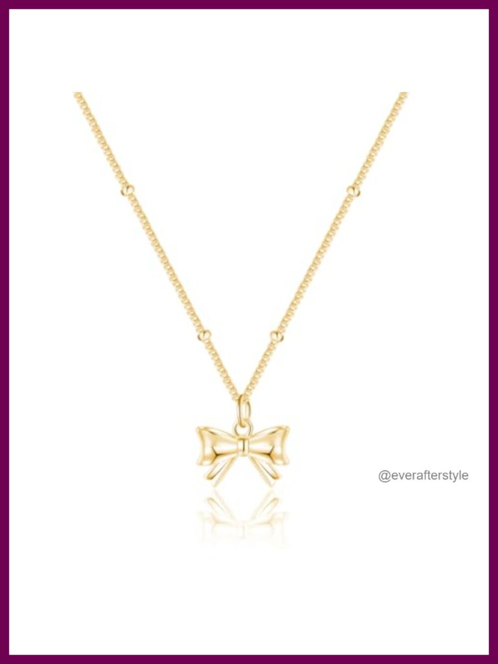 925 Sterling Silver Bow Choker Necklace Bowknot Pendant 18in with Extension